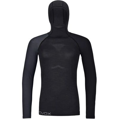 ORTOVOX Damen Shirt 120 Comp Light Hoodie schwarz Größe: L 85591 - Kleidung ORTOVOX Damen Shirt 120 Comp Light Hoodie schwarz Größe: L 85591 - Kleidung