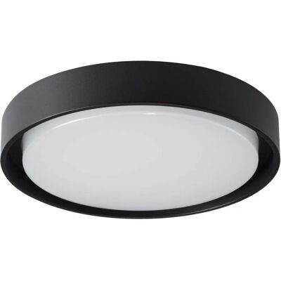 Brumberg LED-Wandanbauleuchte 14W - IP54, schwarz, 3000K Brumberg LED-Wandanbauleuchte 14W - IP54, schwarz, 3000K