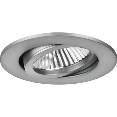 Brumberg Nickel LED-Einbaustrahler - 6W, schwenkbar, 3000K Brumberg Nickel LED-Einbaustrahler - 6W, schwenkbar, 3000K