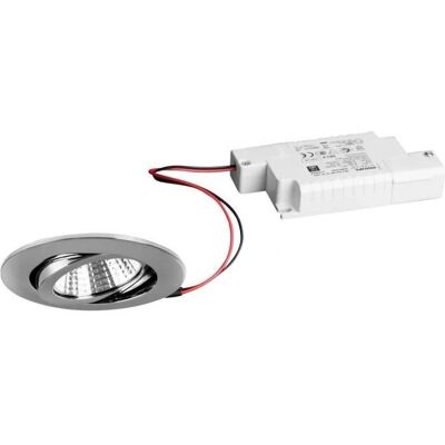 Projecteur encastré LED Brumberg - Phases, Chrome, 640 lm - Publicité Projecteur encastré LED Brumberg - Phases, Chrome, 640 lm - Publicité