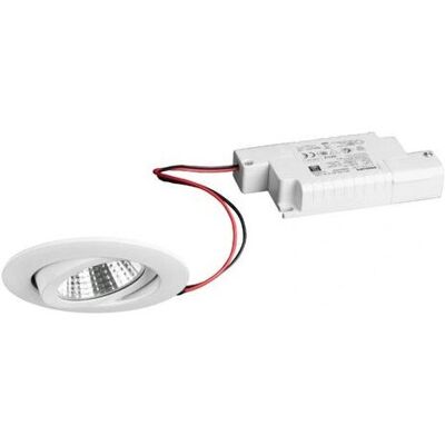 Brumberg LED-Einbaustrahler - 6W, Weiß, Phasenabschnitt dimmbar Brumberg LED-Einbaustrahler - 6W, Weiß, Phasenabschnitt dimmbar