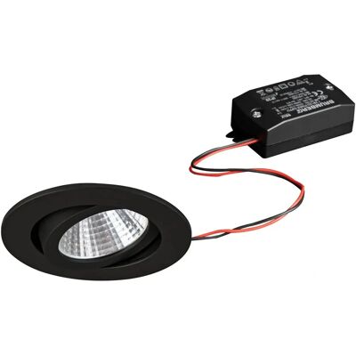 Projecteur encastré LED Brumberg - 7W, Noir, Réglable, Montage plafond - Publicité Projecteur encastré LED Brumberg - 7W, Noir, Réglable, Montage plafond - Publicité