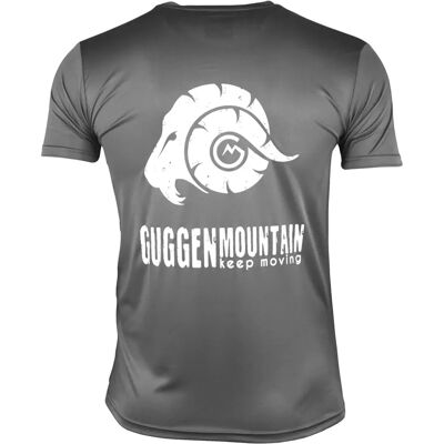 GUGGEN Mountain Heren 3XL Grijs Functioneel T-Shirt - Sportkleding GUGGEN Mountain Heren 3XL Grijs Functioneel T-Shirt - Sportkleding