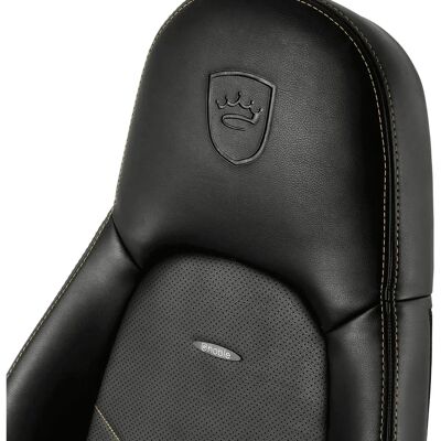 noblechairs ICON Gaming Stuhl - Schwarz/Gold - Ergonomisch noblechairs ICON Gaming Stuhl - Schwarz/Gold - Ergonomisch