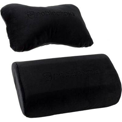 Set di cuscini noblechairs - Nero per EPIC, ICON, HERO Set di cuscini noblechairs - Nero per EPIC, ICON, HERO