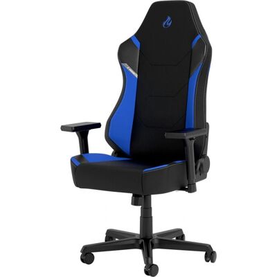Sedia da Gaming Nitro Concepts X1000 - Nero/Azzurro Ergonomico, Rete Traspirante Sedia da Gaming Nitro Concepts X1000 - Nero/Azzurro Ergonomico, Rete Traspirante