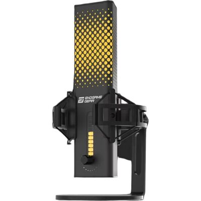 Endgame Gear XSTRM Black PC Microphone - Cardioid, RGB, 192kHz/24bit Endgame Gear XSTRM Black PC Microphone - Cardioid, RGB, 192kHz/24bit