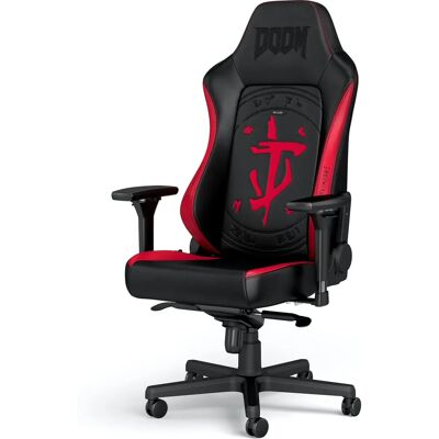 noblechairs HERO Gaming Chair - DOOM Edition - Schwarz/Rot noblechairs HERO Gaming Chair - DOOM Edition - Schwarz/Rot