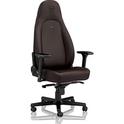 Silla gaming noblechairs Icon J Marrón - Vinilo transpirable Silla gaming noblechairs Icon J Marrón - Vinilo transpirable