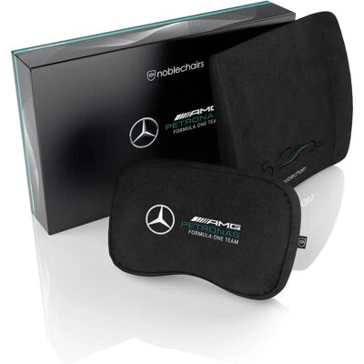 noblechairs Mercedes-AMG Petronas F1 Kissen-Set - Ergonomischer Support noblechairs Mercedes-AMG Petronas F1 Kissen-Set - Ergonomischer Support