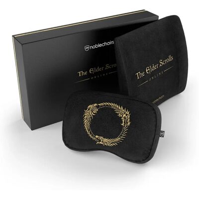 Conjunto de Almofadas The Elder Scrolls Online Preto - Acessórios para Cadeira de Jogos Conjunto de Almofadas The Elder Scrolls Online Preto - Acessórios para Cadeira de Jogos