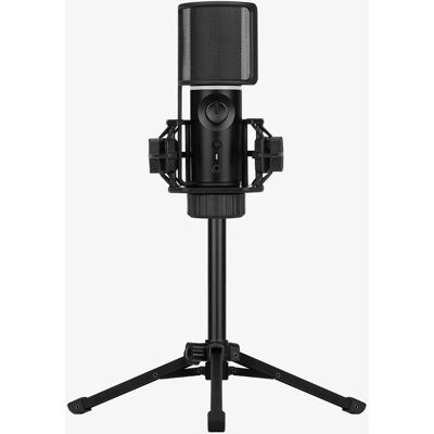 Streamplify Merke Modell RGB Microphone - Mikrofon med Stativ Streamplify Merke Modell RGB Microphone - Mikrofon med Stativ