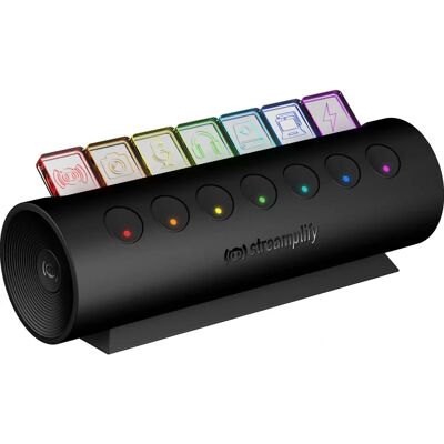Streamplify Streamplify HUB CTRL 7 RGB USB Hub - Black Streamplify Streamplify HUB CTRL 7 RGB USB Hub - Black