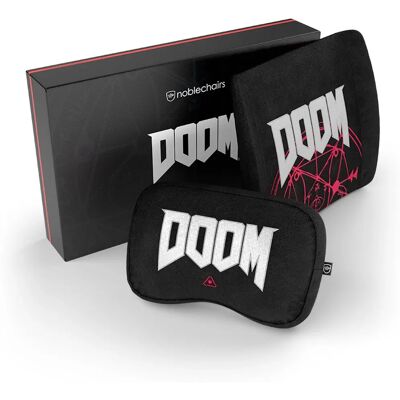 Conjunto de Almohadas Doom Edición Noblechairs - Accesorio Gaming Conjunto de Almohadas Doom Edición Noblechairs - Accesorio Gaming