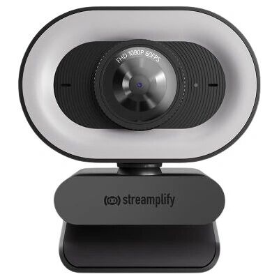 Streamplify - CAM Plus - FHD 60fps - Ringlicht - Webcam Streamplify - CAM Plus - FHD 60fps - Ringlicht - Webcam