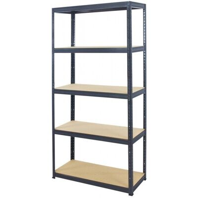 Helios - 213x75x35 - 5 półek - 400 kg - Regał magazynowy Helios - 213x75x35 - 5 półek - 400 kg - Regał magazynowy