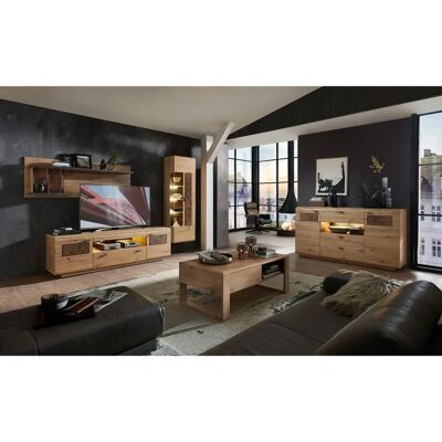 Primo Madera II Holzfarben Wohnwand - Wohnwand Primo Madera II Holzfarben Wohnwand - Wohnwand
