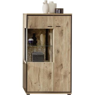 Primo Ruben holzfarben 80 cm x 144 cm - display cabinet Primo Ruben holzfarben 80 cm x 144 cm - display cabinet