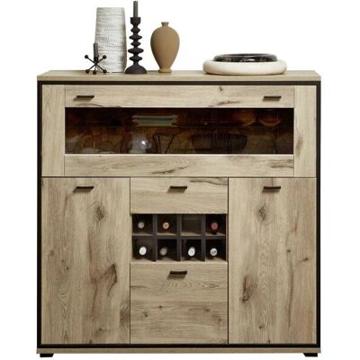 Primo Ruben Highboard - 3-türig, 1 Schublade - Highboard Primo Ruben Highboard - 3-türig, 1 Schublade - Highboard