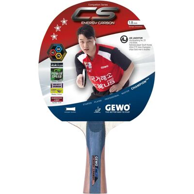 GEWO CS Energy Carbon - Tischtennisschläger - Profiqualität GEWO CS Energy Carbon - Tischtennisschläger - Profiqualität