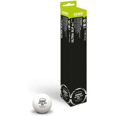 GEWO Ultra SLP Tischtennisbälle - 6 Stück GEWO Ultra SLP Tischtennisbälle - 6 Stück