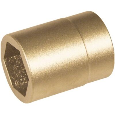 ENDRES TOOLS - Steckschlüssel-Einsatz 1/2 Zoll Sechskant SW 13mm L.40mm funkenfrei ENDRES TOOLS - Steckschlüssel-Einsatz 1/2 Zoll Sechskant SW 13mm L.40mm funkenfrei