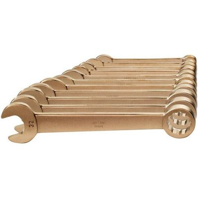 Endres Tools 11-teiliges funkenfreies Aluminium-Bronze Steckschlüssel-Set 10-32mm Endres Tools 11-teiliges funkenfreies Aluminium-Bronze Steckschlüssel-Set 10-32mm