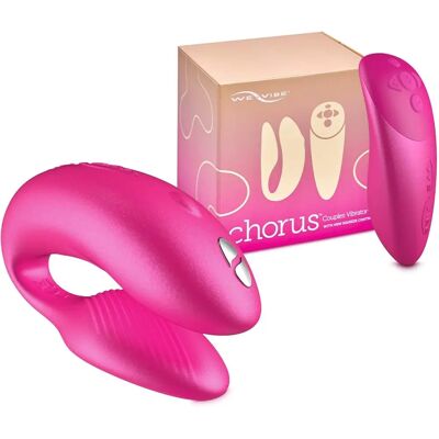 We-Vibe Chorus app og fjernkontroll oppladbar parvibrator - Rosa We-Vibe Chorus app og fjernkontroll oppladbar parvibrator - Rosa