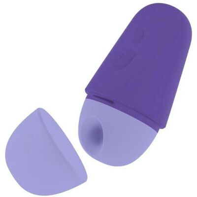 Stimulateur Clitoridien de Voyage Rechargeable en Silicone ROMP Free X - Violet Stimulateur Clitoridien de Voyage Rechargeable en Silicone ROMP Free X - Violet