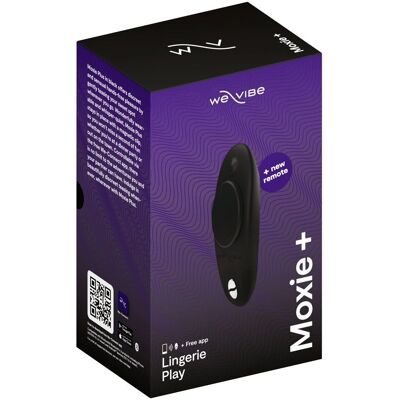 We-Vibe Moxie+ Klitorale Panty Vibrator - Diskret & Vann-Resistent We-Vibe Moxie+ Klitorale Panty Vibrator - Diskret & Vann-Resistent