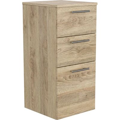 Posseik Badmöbel Badezimmer Unterschrank Livono - Sonoma Eiche hell - Soft-Close - Made in Germany Posseik Badmöbel Badezimmer Unterschrank Livono - Sonoma Eiche hell - Soft-Close - Made in Germany