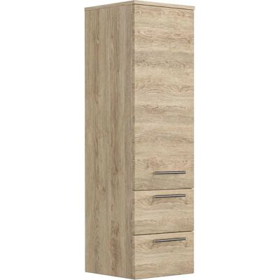 Posseik Badmöbel Badezimmer Hochschrank Luna in Sonoma Eiche - 35x120 cm Posseik Badmöbel Badezimmer Hochschrank Luna in Sonoma Eiche - 35x120 cm