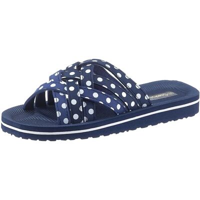 CLASSIC BASICS Badepantolette Gr. 41, marine - Sommerschuhe CLASSIC BASICS Badepantolette Gr. 41, marine - Sommerschuhe