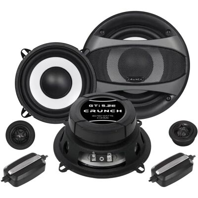 Crunch GTI5.2E autóhangszóró - 13cm 2-utas rendszer - 160W Max Crunch GTI5.2E autóhangszóró - 13cm 2-utas rendszer - 160W Max