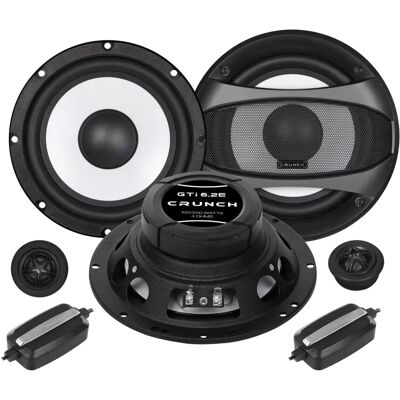 Crunch GTI6.2E Głośnik Samochodowy - System 2-drogi 16,5cm - 200W Max Crunch GTI6.2E Głośnik Samochodowy - System 2-drogi 16,5cm - 200W Max