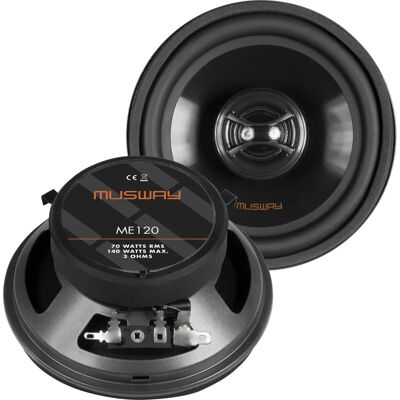 Musway ME120 Auto-Lautsprecher - 12cm 2-Wege - 140W Musway ME120 Auto-Lautsprecher - 12cm 2-Wege - 140W