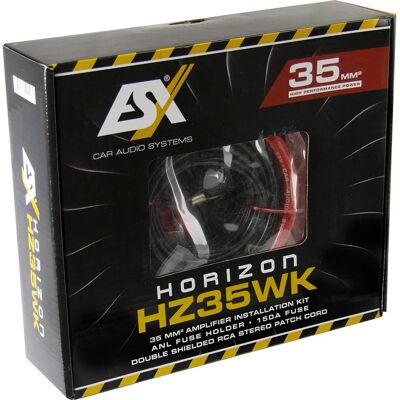 ESX - HZ35WK - 5 m rotes - 0,8 m silbernes - Powerkabel-Kit ESX - HZ35WK - 5 m rotes - 0,8 m silbernes - Powerkabel-Kit