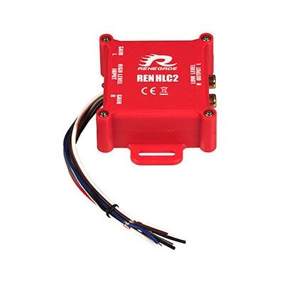 Renegade RENHLC2 Hoch-Tief-Level Adapter - Audio-Umwandler Renegade RENHLC2 Hoch-Tief-Level Adapter - Audio-Umwandler