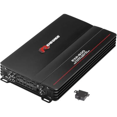 Renegade RXA1500 Car Amplifier - 5 Channel, 1500W, Adjustable Bass/Volume Renegade RXA1500 Car Amplifier - 5 Channel, 1500W, Adjustable Bass/Volume