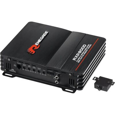 Amplificateur audio voiture Renegade RXA800D - 800 W - Publicité Amplificateur audio voiture Renegade RXA800D - 800 W - Publicité