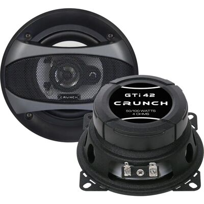 Crunch GTI-42 Auto Speakers - 3-Weg 100W Inbouw Crunch GTI-42 Auto Speakers - 3-Weg 100W Inbouw