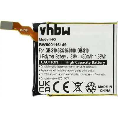 vhbw Batteria Sony Smartwatch 3 SWR50 - Interna Li-Polymer - 430mAh vhbw Batteria Sony Smartwatch 3 SWR50 - Interna Li-Polymer - 430mAh