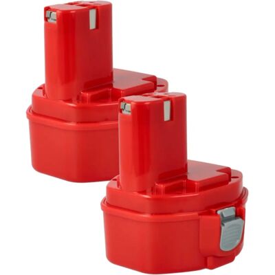 batteria vhbw Makita - 1500mAh NiMH Rosso batteria vhbw Makita - 1500mAh NiMH Rosso