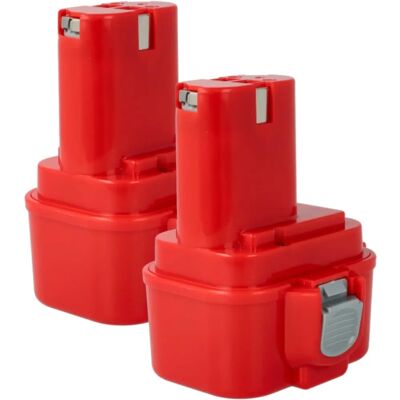 Set Batterie Makita vhbw - 1500mAh NiMH per Utensili elettrici Set Batterie Makita vhbw - 1500mAh NiMH per Utensili elettrici