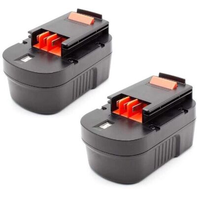 VHBW Batería NiMH 14.4V 1500mAh Black & Decker - Repuesto para Herramientas Eléctricas VHBW Batería NiMH 14.4V 1500mAh Black & Decker - Repuesto para Herramientas Eléctricas