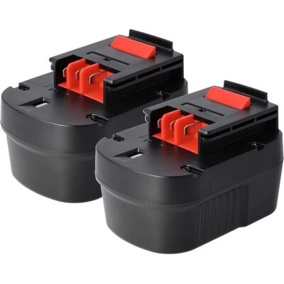 vhbw 2x Batería para Black & Decker - 12V, NiMH vhbw 2x Batería para Black & Decker - 12V, NiMH