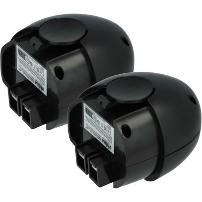 VHBW 2x Batteria per Metabo Powermaxx - Nero VHBW 2x Batteria per Metabo Powermaxx - Nero