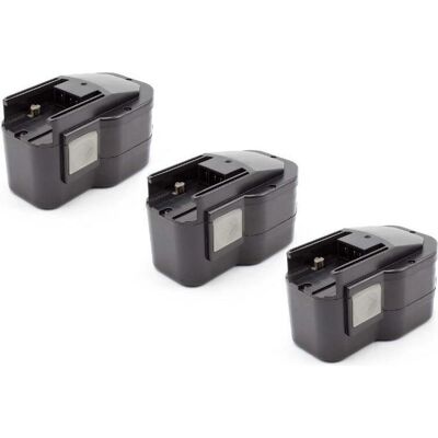 vhbw 3x Batería para Milwaukee PSM 12PP, PSG 12PP - Tipo de batería vhbw 3x Batería para Milwaukee PSM 12PP, PSG 12PP - Tipo de batería
