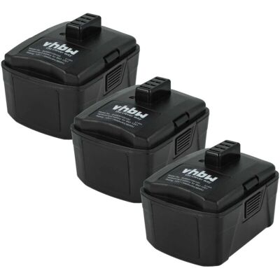 vhbw Pack de Baterías Ryobi - 3x 3000mAh Li-Ion, 12V - Batería vhbw Pack de Baterías Ryobi - 3x 3000mAh Li-Ion, 12V - Batería