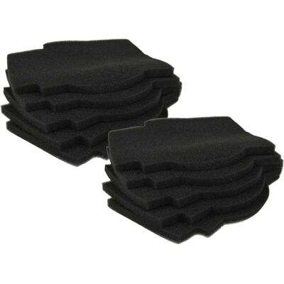 Filtro aria vhbw compatibile con Lunos Silvento - Nero Filtro aria vhbw compatibile con Lunos Silvento - Nero